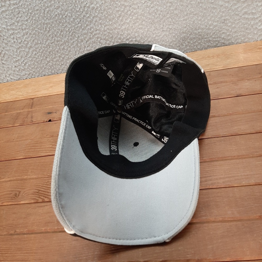 Chicago White Sox Hat Adult Black L/XL Fitted Cap New Era 39Thirty MLB Baseball - Picture 7 of 9